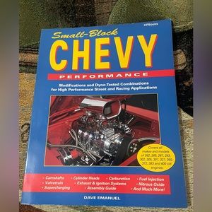 Small-Block Chevy High Performance 1955-‘90’s Chevrolet Engines Vintage Book ‘92